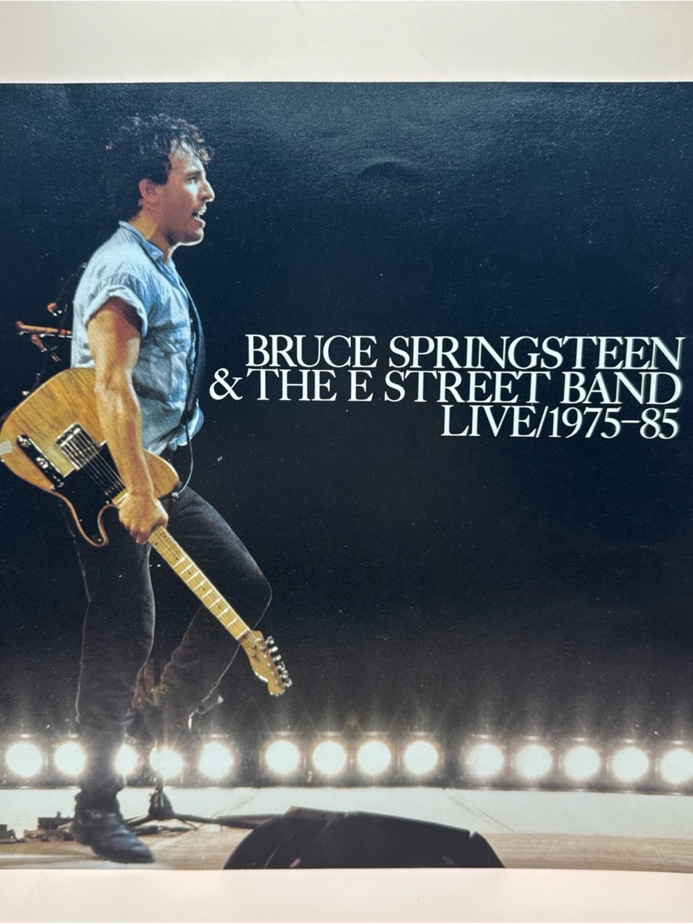 LYRIC PICTURE BOOK from Bruce Springsteen & The E Street Band LIVE/1975-1985